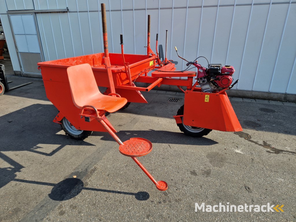 Structural selectiewagen met transport-aanhangwagen