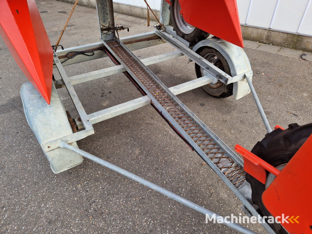 Structural selectiewagen met transport-aanhangwagen