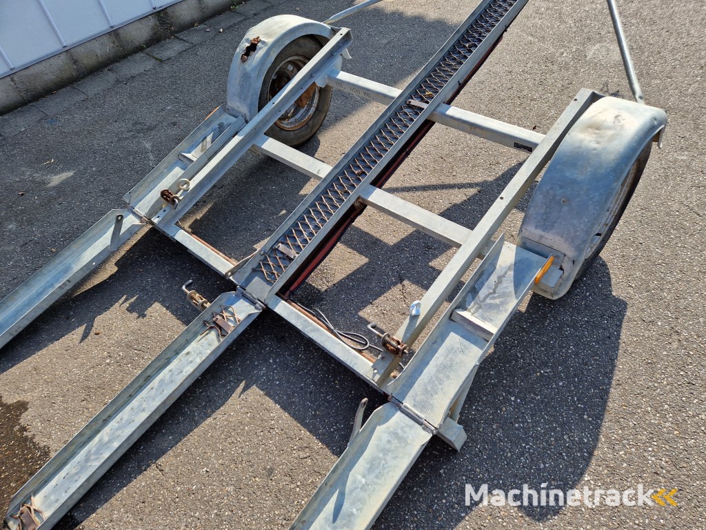 Structural selectiewagen met transport-aanhangwagen