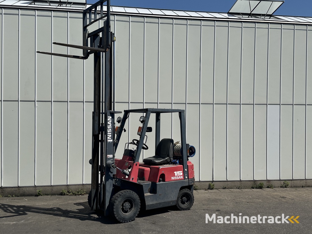 Nissan LPG 15 automat heftruck