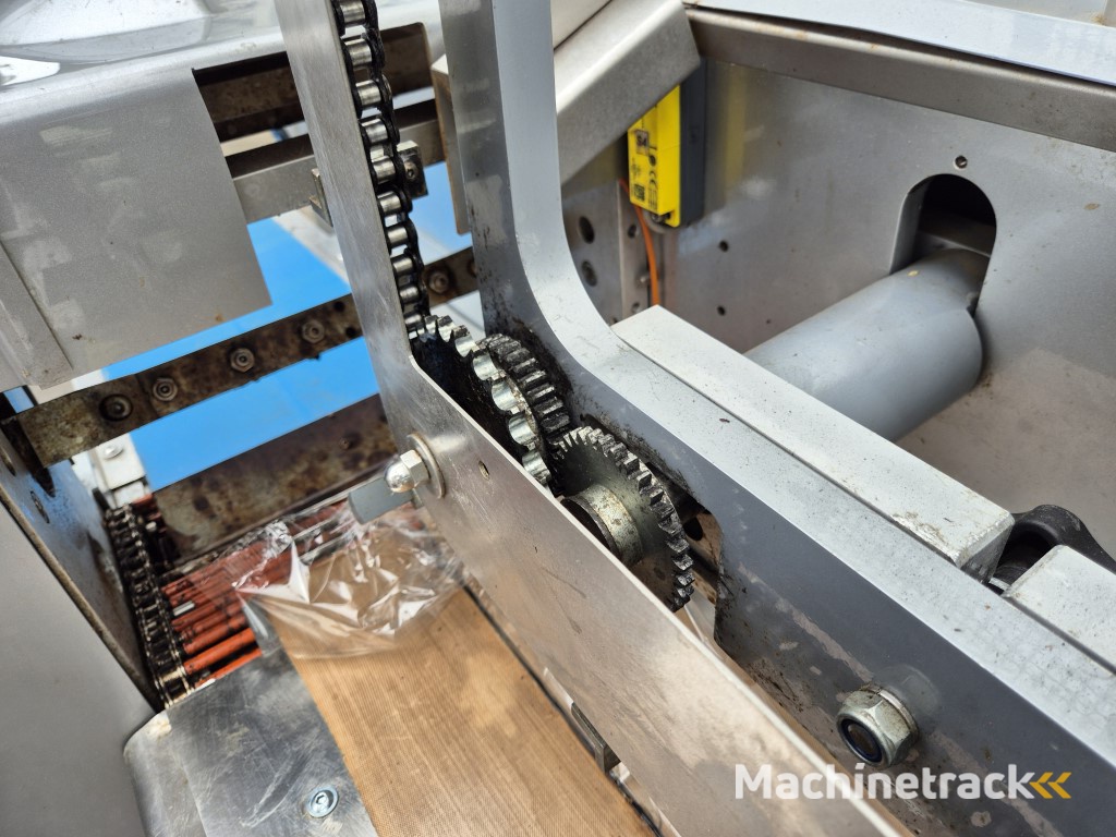 RGD VR-6 Genio flow pack machine for loose fragile products like zucchini and eggplant