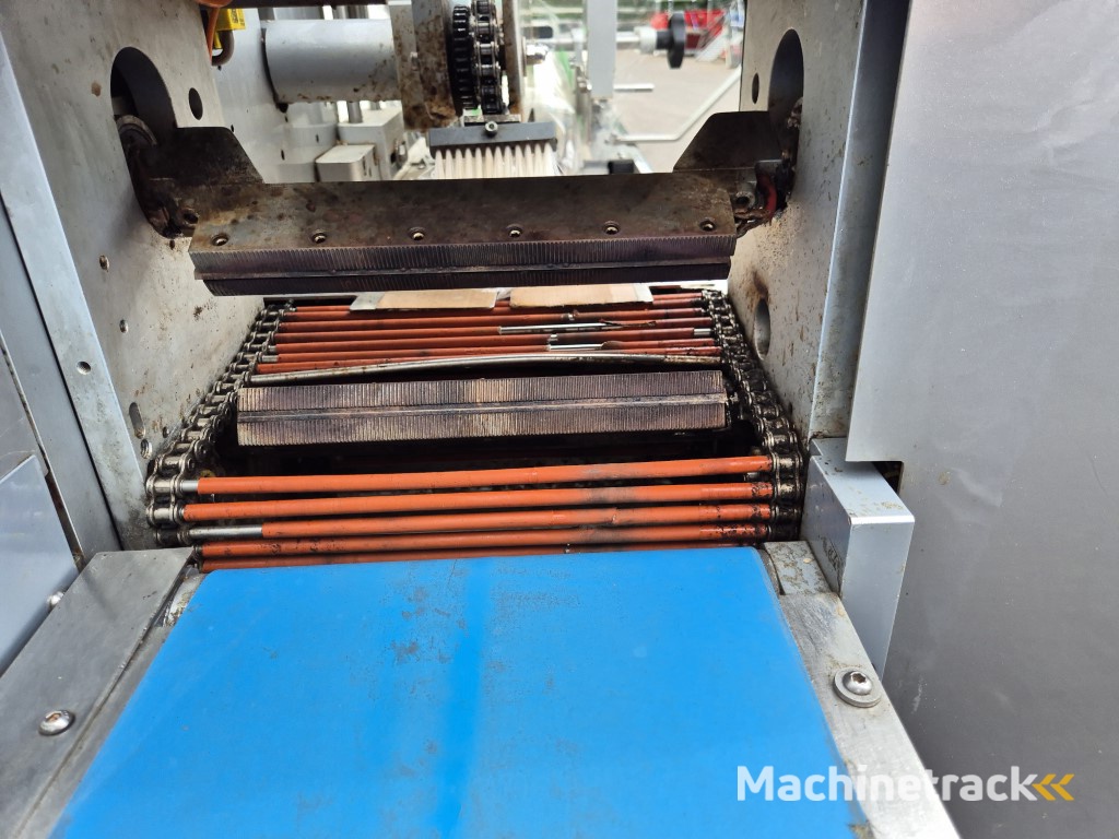 RGD VR-6 Genio flow pack machine for loose fragile products like zucchini and eggplant