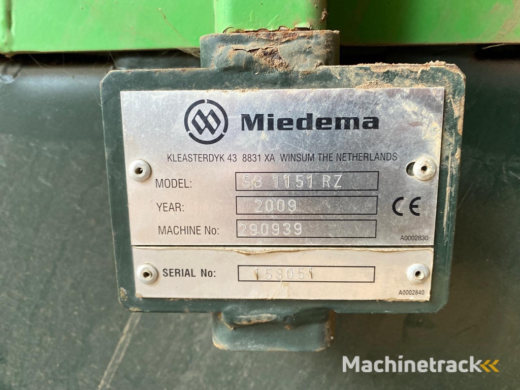 Miedema SB 1151 RZ stortbunker