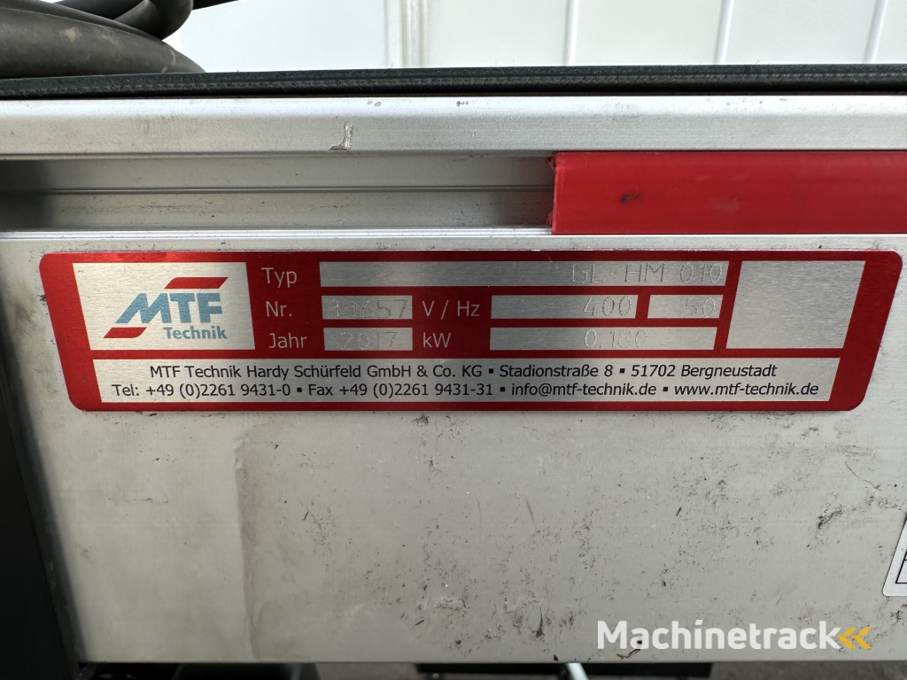 MTF Technik transportband 1365 cm x 77 cm