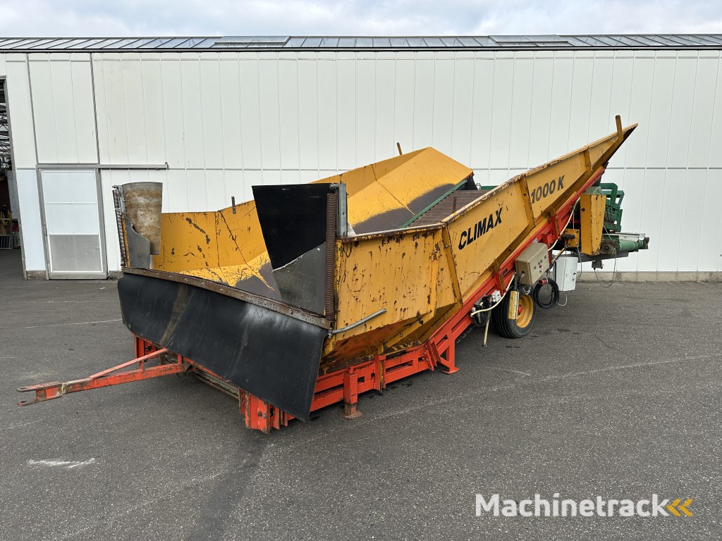 Climax 1000K receiving hopper