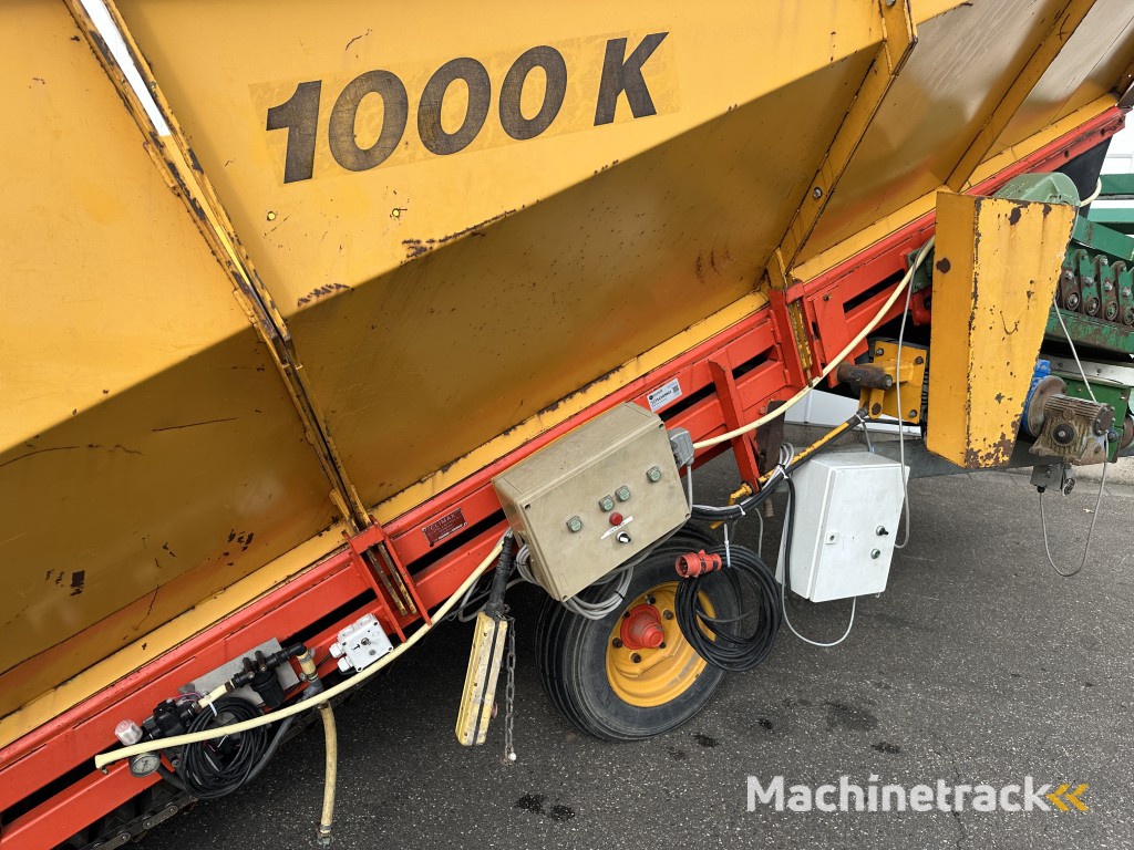 Climax 1000K receiving hopper