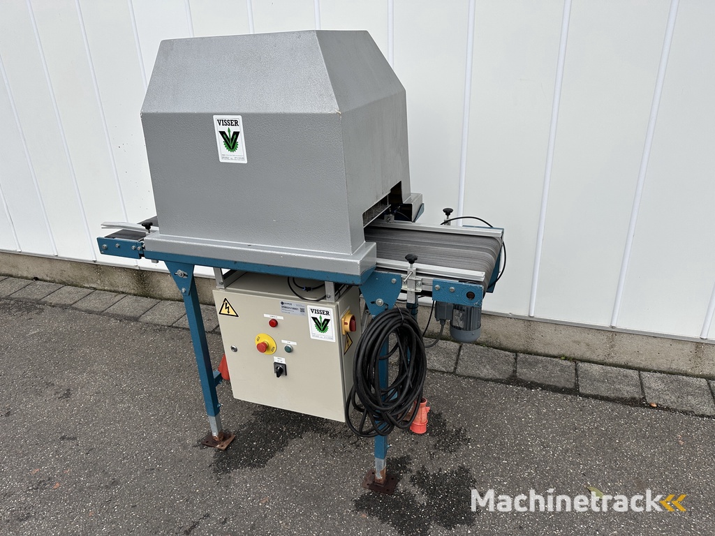 Visser dibbling unit for trays
