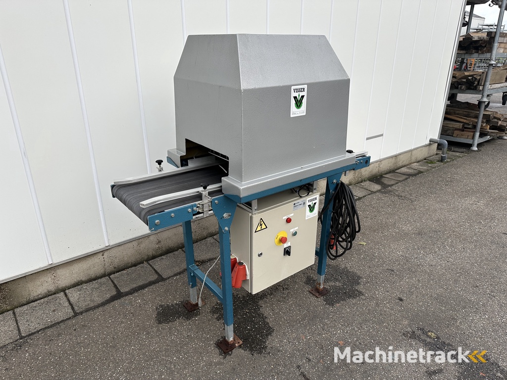 Visser dibbling unit for trays