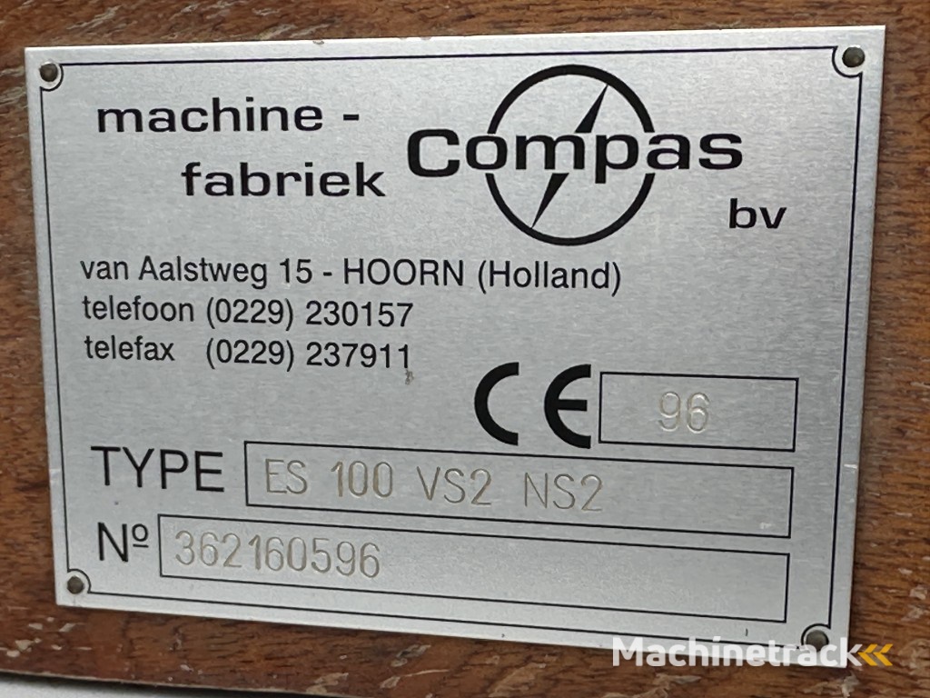 Compas ES 100 VS2 NS2 sorteermachine voor bloembollen en spruiten