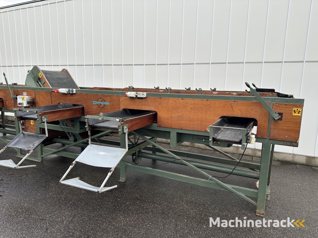 Compas ES 100 VS2 NS2 sorteermachine voor bloembollen en spruiten