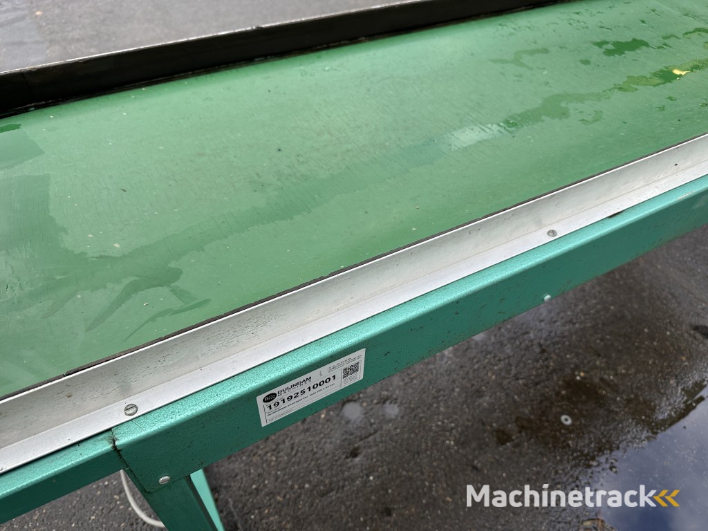 Schoemans transportband voor fruit 250 x 50 cm