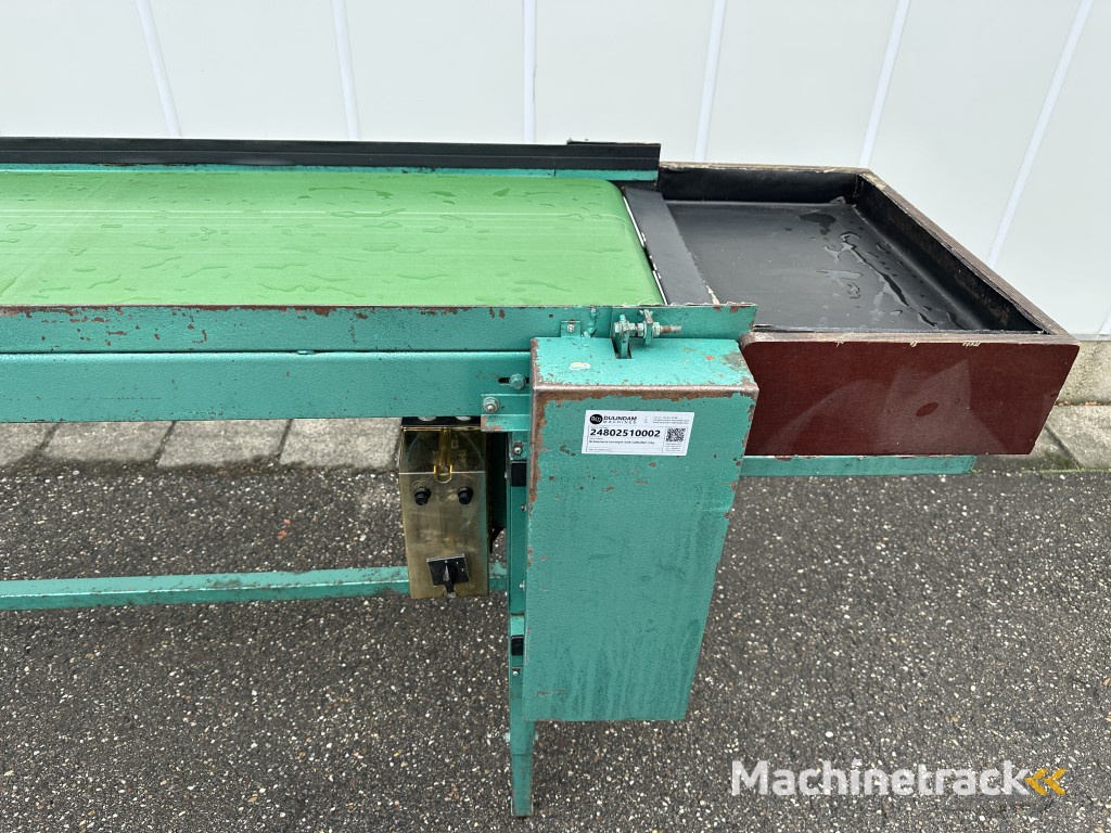 Schoemans transportband voor fruit 210 x 50 cm