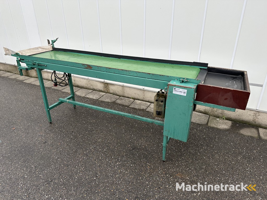 Schoemans transportband voor fruit 210 x 50 cm