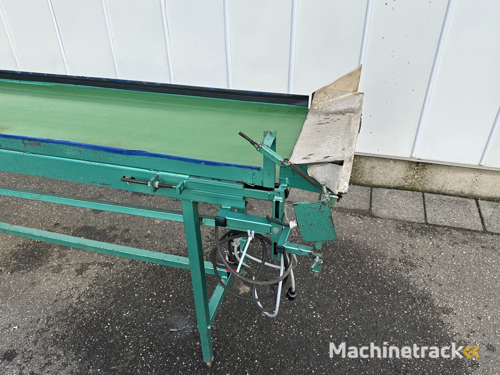 Schoemans transportband voor fruit 210 x 50 cm