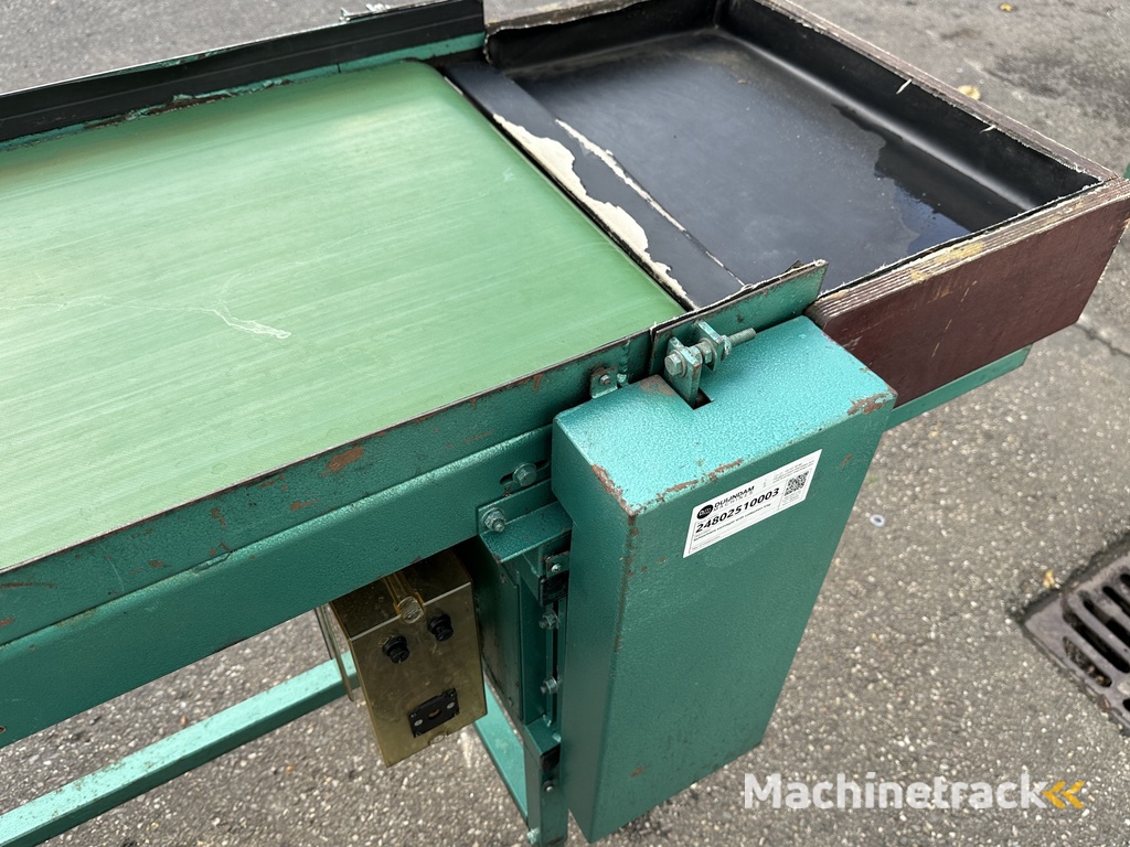 Schoemans transportband voor fruit 210 x 50 cm