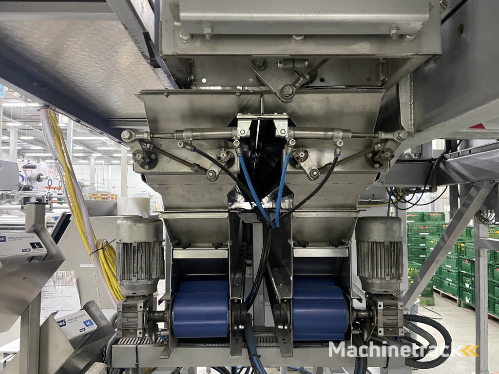 Manter VP16000 Wiegemaschine mit 3 Aufzügen und Dosierförderern