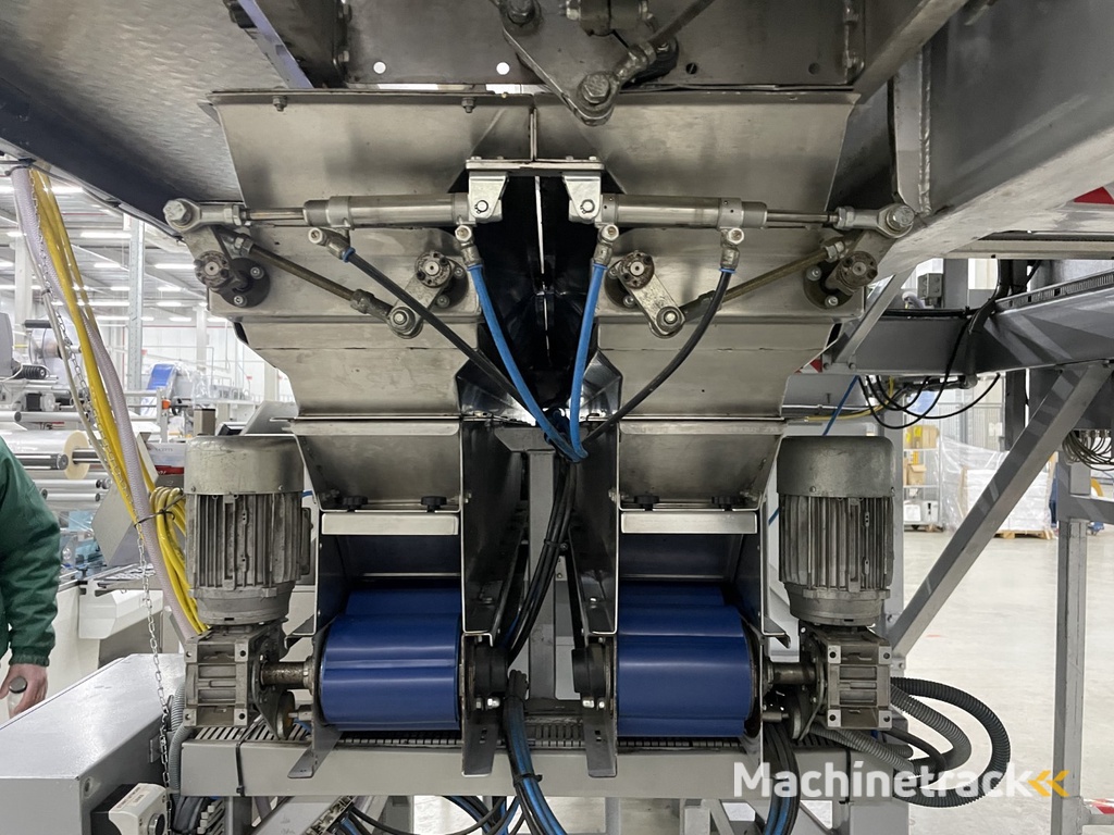 Manter VP16000 Wiegemaschine mit 3 Aufzügen und Dosierförderern