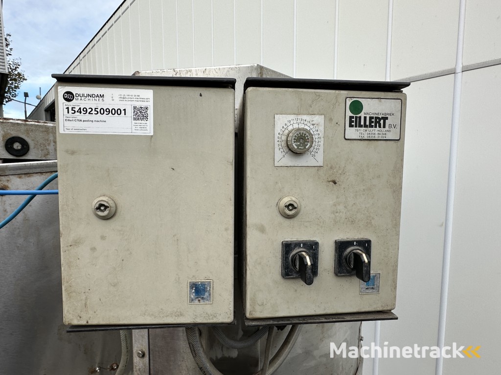 Eillert C70A peeling machine for carrots and potatoes