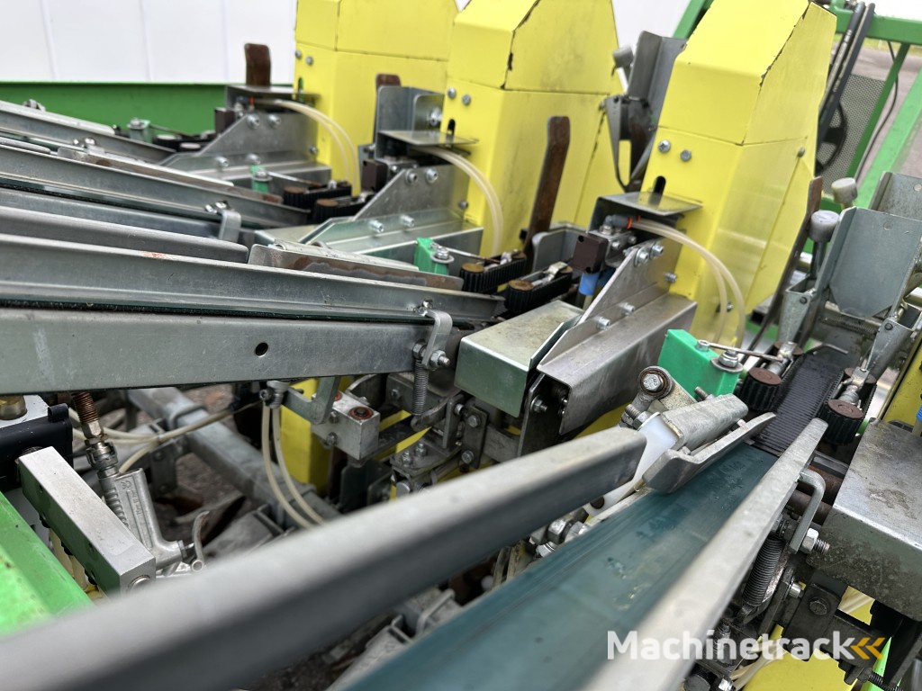 Hortech due automatic plastic foil/mulch planting machine 4 rows