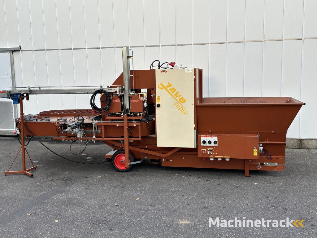 Javo Super potmachine met LPO pneumatische pottendispenser