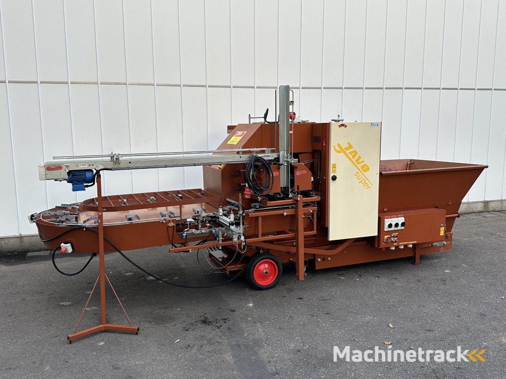 Javo Super potmachine met LPO pneumatische pottendispenser