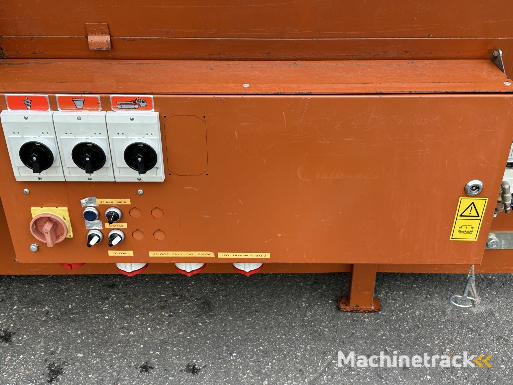 Javo Super potmachine met LPO pneumatische pottendispenser