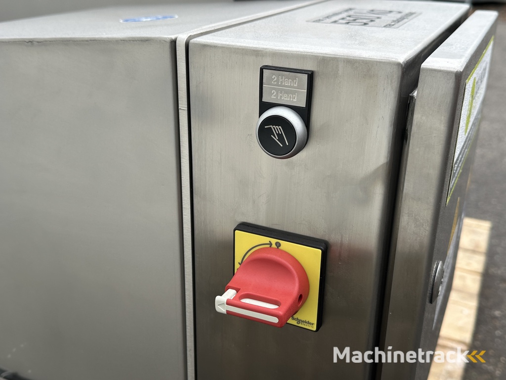 New stainless steel box tipper up to 125 cm