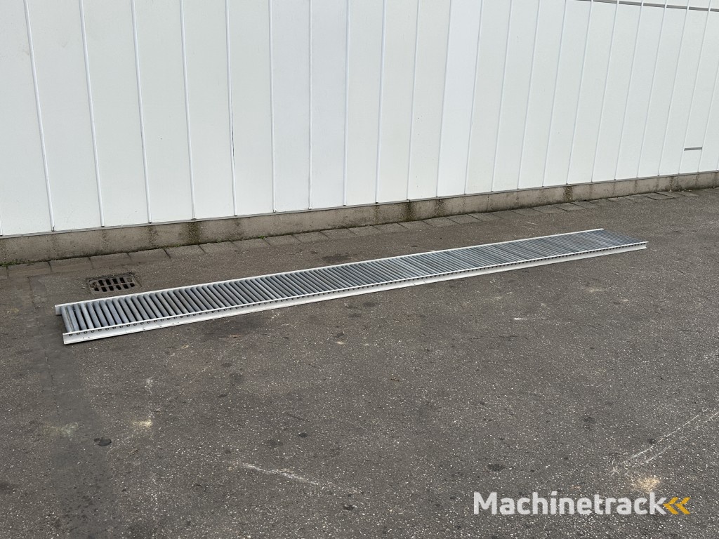 Roller conveyor 500 x 50 cm