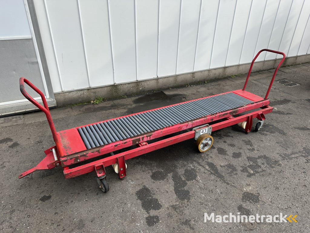 Taks oogstwagen met rollenbaan baanbreedte 55 cm