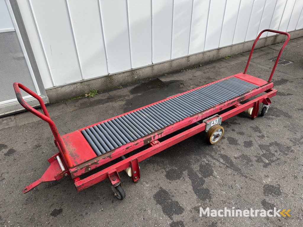 Taks oogstwagen met rollenbaan baanbreedte 55 cm