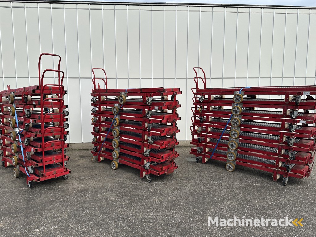 Taks oogstwagen met rollenbaan baanbreedte 55 cm