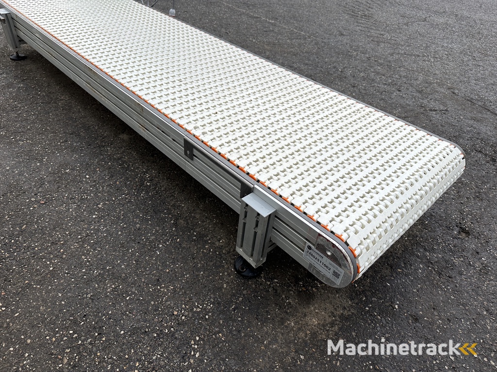 Taks transportband 235 x 60 cm met PP modulaire band