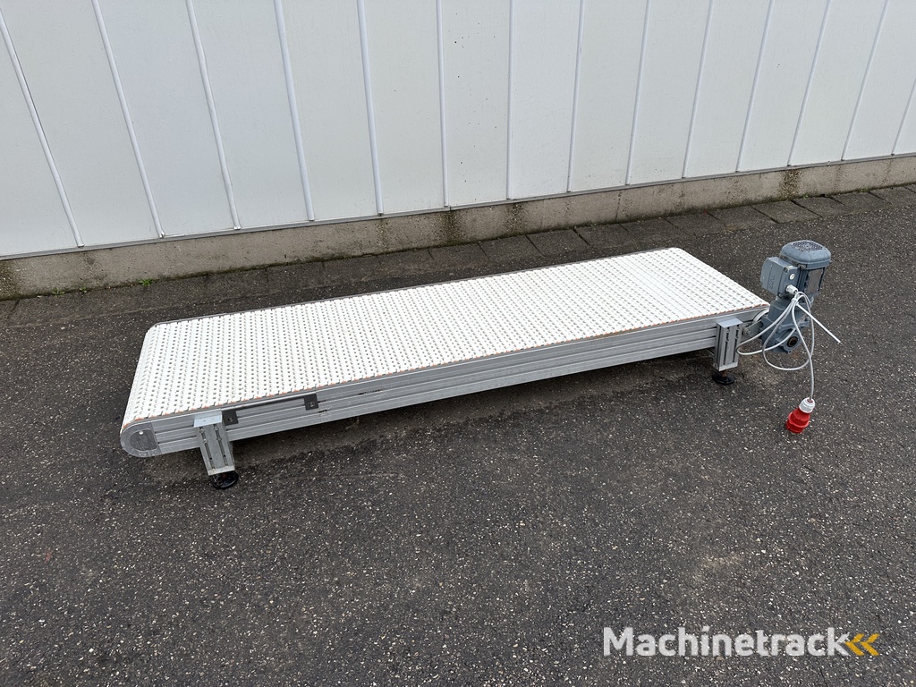 Taks transportband 235 x 60 cm met PP modulaire band