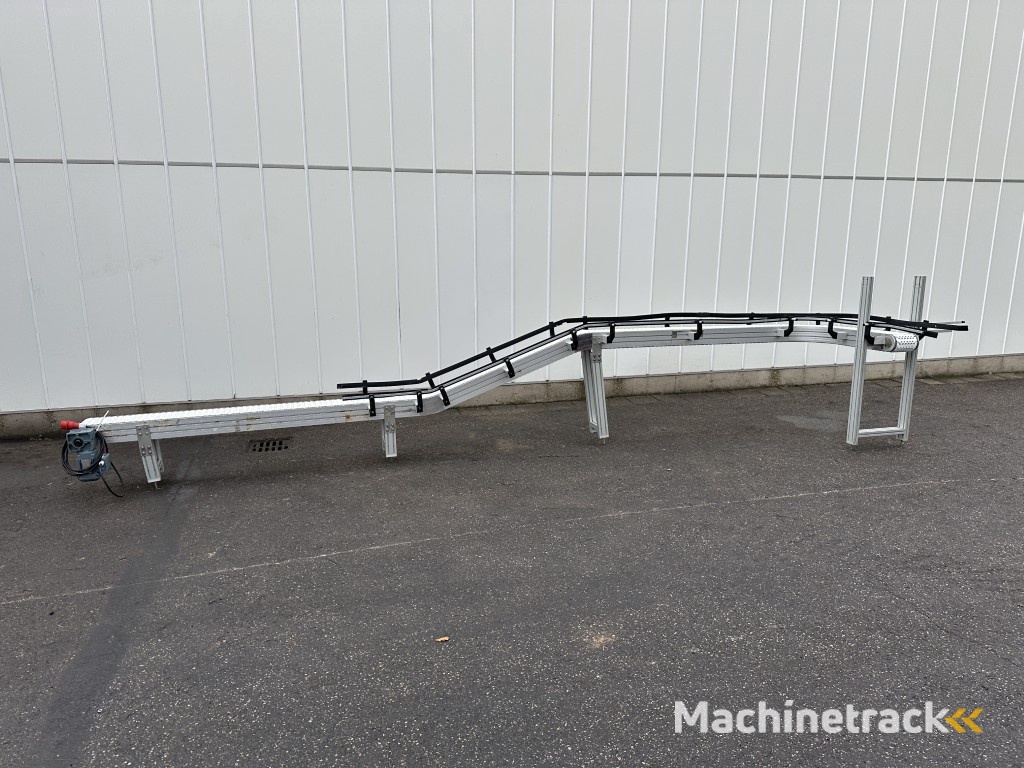 FS solutions bochtband 610 x 19 cm met modulaire band 90°