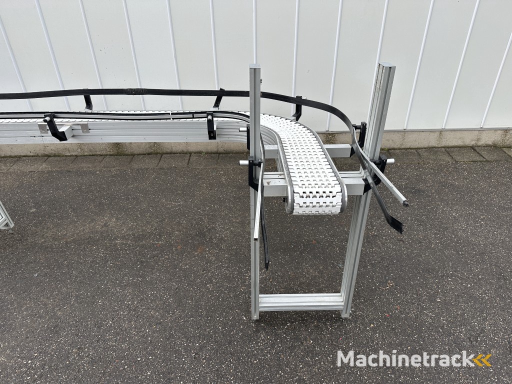 FS solutions bochtband 610 x 19 cm met modulaire band 90°