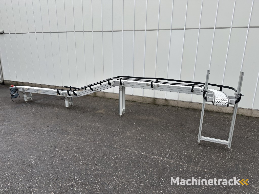FS solutions bochtband 610 x 19 cm met modulaire band 90°