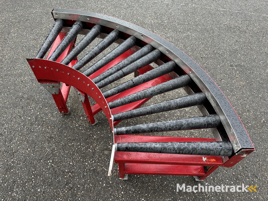 Polyketting BV rollenbaan bocht 90° breedte 50 cm