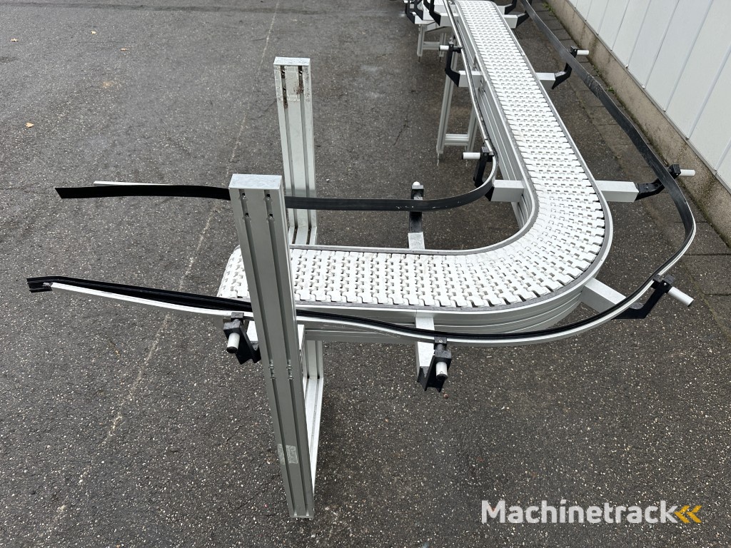 FS solutions bochtband 610 x 19 cm met modulaire band 90°