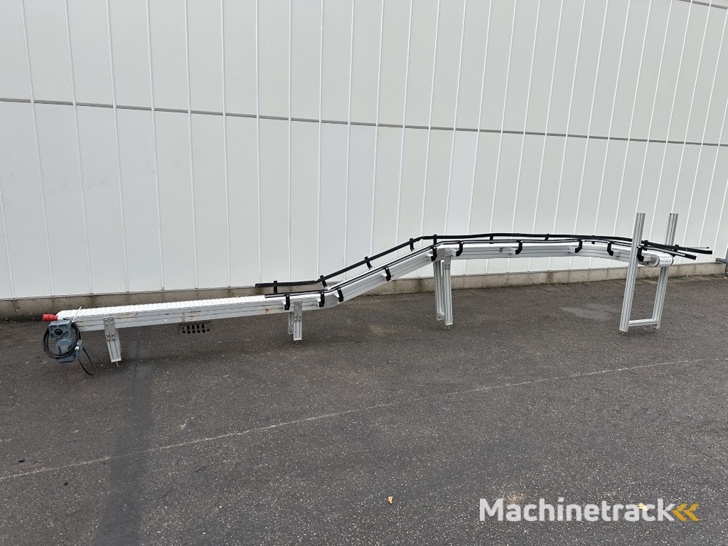 FS solutions bochtband 610 x 19 cm met modulaire band 90°