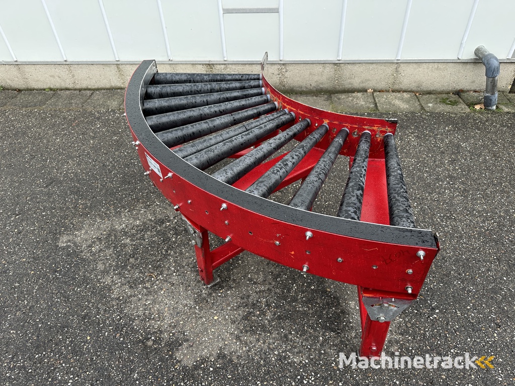 Polyketting BV rollenbaan bocht 90° breedte 50 cm