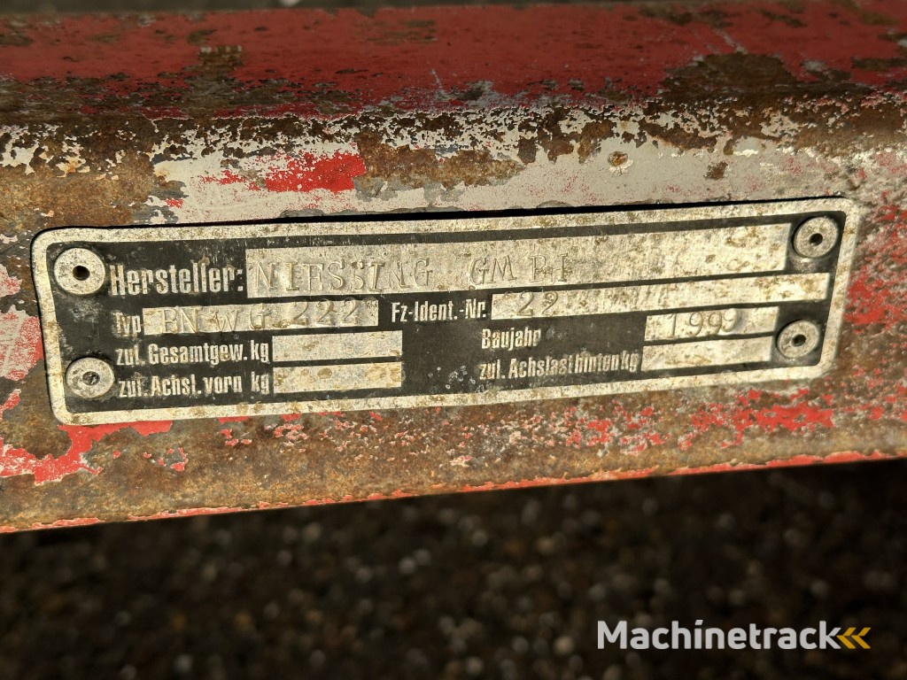 Niessing BNWG222 oprolmachine