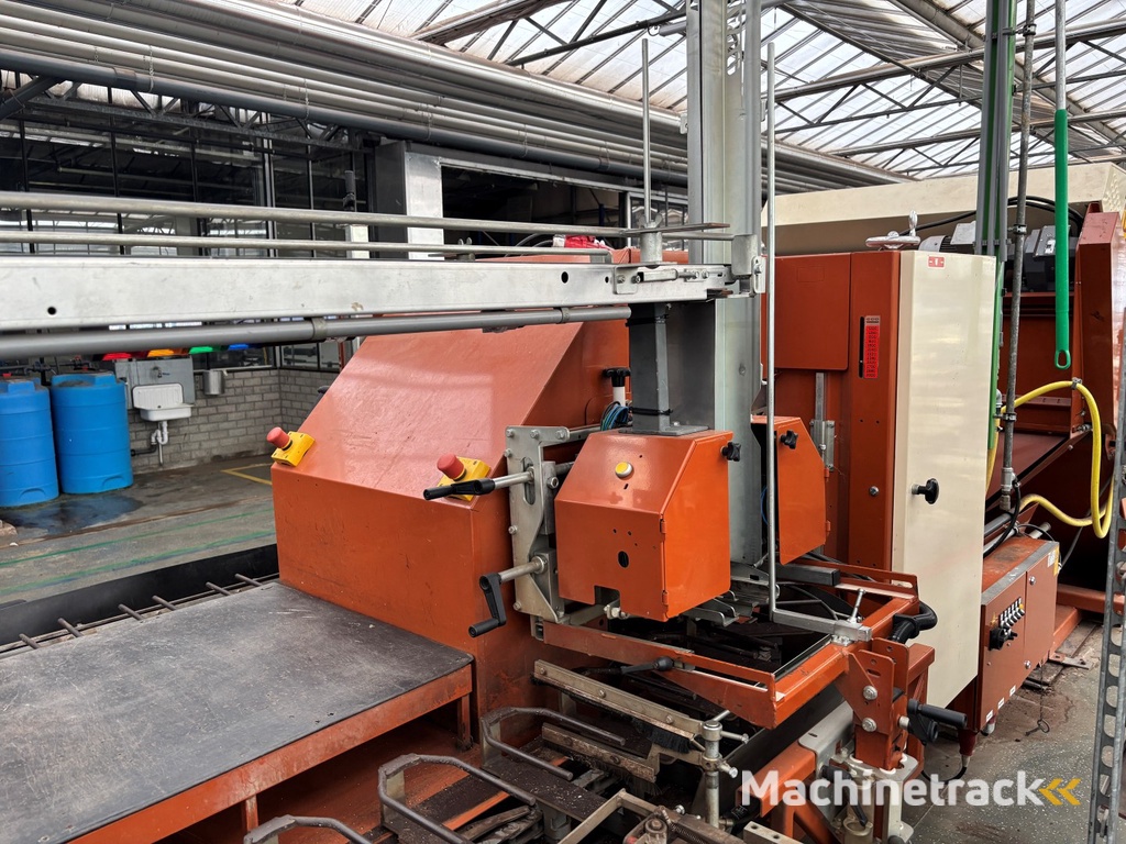 Javo Super Mega potmachine Met dubbele pneumatische potinzetter