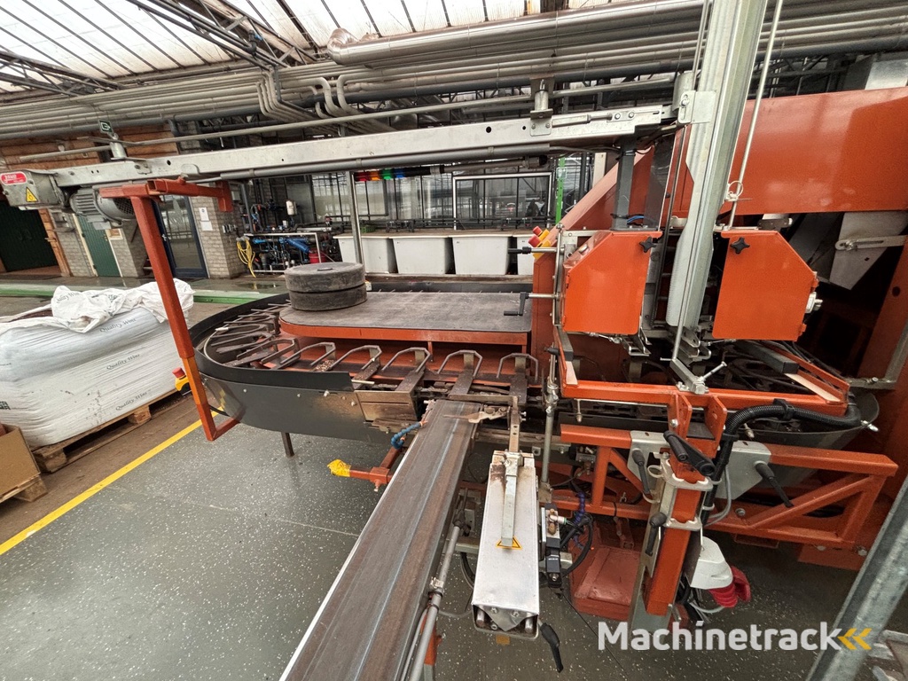 Javo Super Mega potmachine Met dubbele pneumatische potinzetter