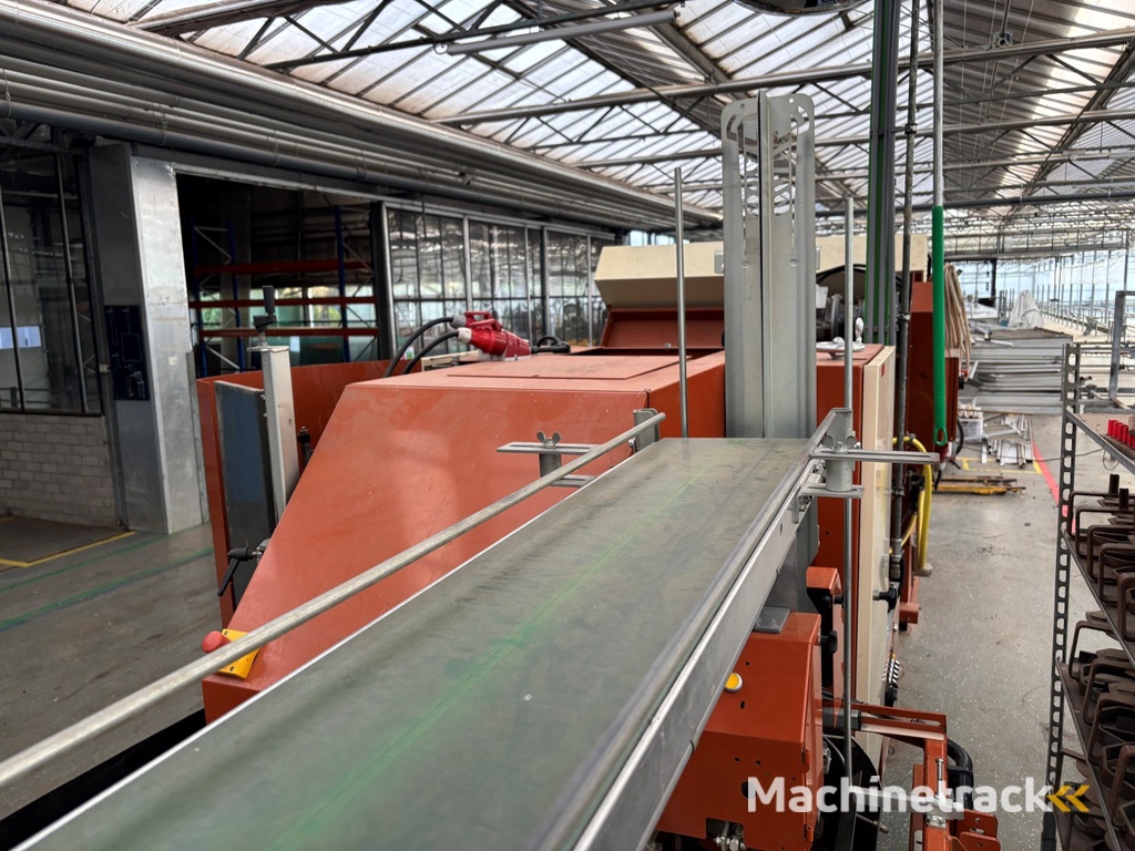 Javo Super Mega potmachine Met dubbele pneumatische potinzetter