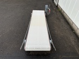 Minituur van Taks transportband 235x 60 cm met PP modulaire band