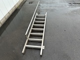 Thumbnail of Stainless steel staircase/ladder with handrail