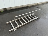 Thumbnail of Stainless steel staircase/ladder with handrail