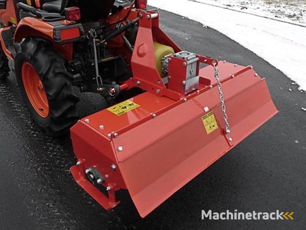 Delmorino frezen, rotoreggen en ploegen (Kubota Iseki)