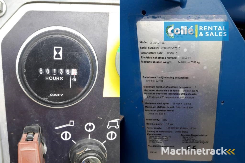 Genie Z-30/20N RJ | 2016