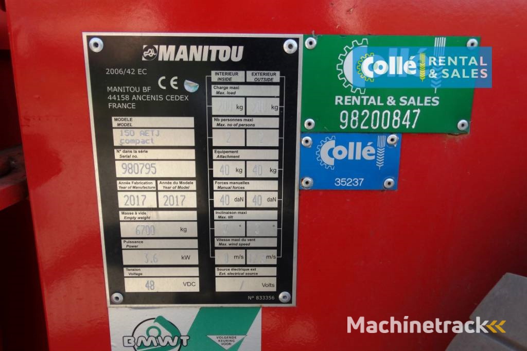 Manitou 150 AETJ-C | 2017